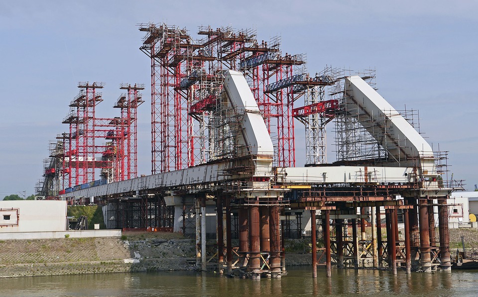 Brücke Baustelle